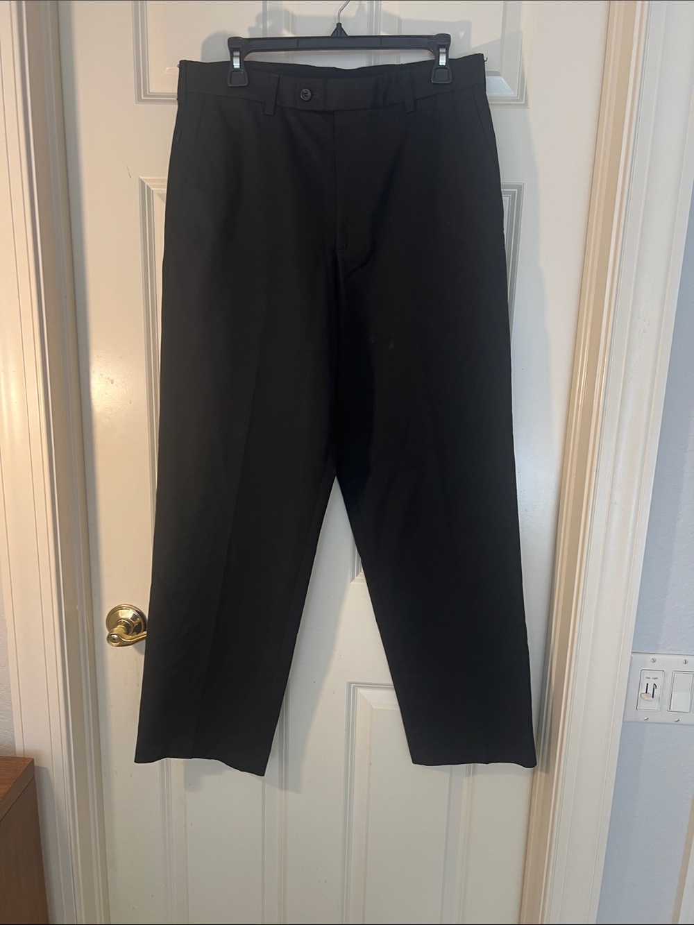 Dockers Black Men's Dress Pants - Flat Front